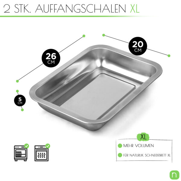 naturlik Auffangschalen XL 2