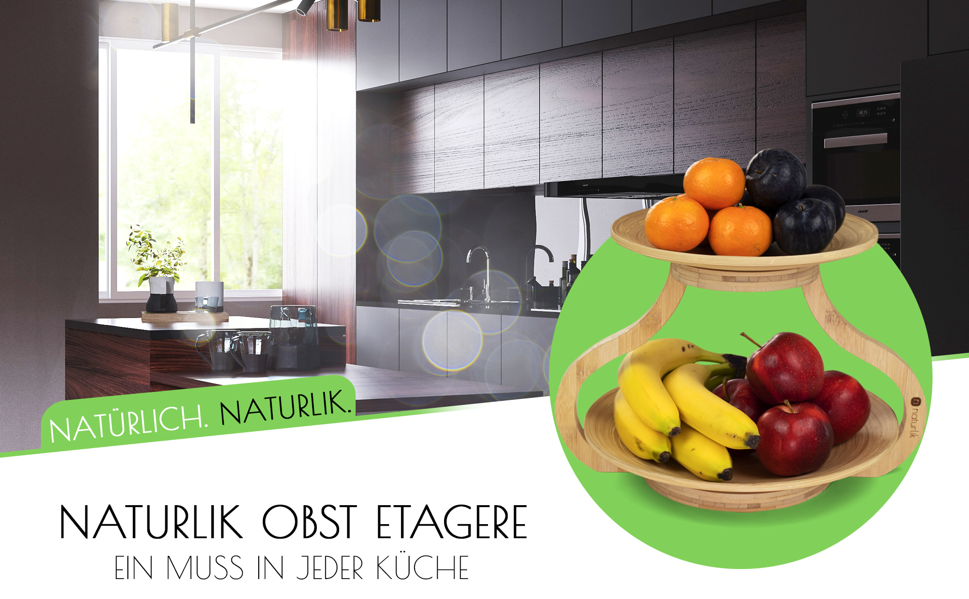 naturlik obst etagere